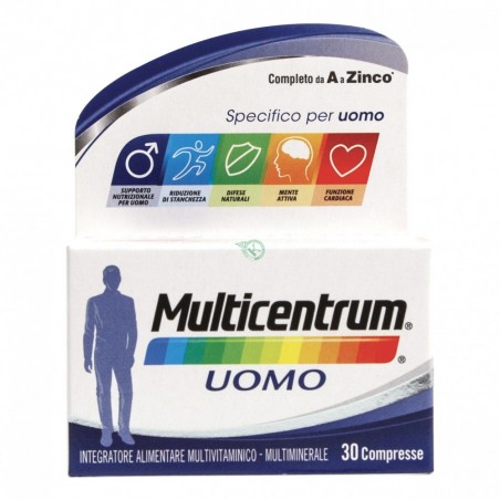 Multicentrum Uomo 60 Compresse Multicentrum - 1 Multicentrum Uomo 60 Compresse Multicentrum - 1