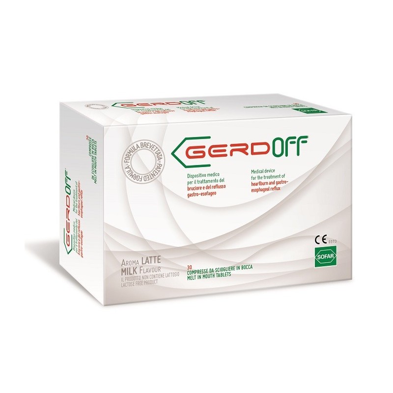 Sofar Gerdoff Gusto Latte 30 Compresse - Colon irritabile - 982483543 - Sofar - € 20,64