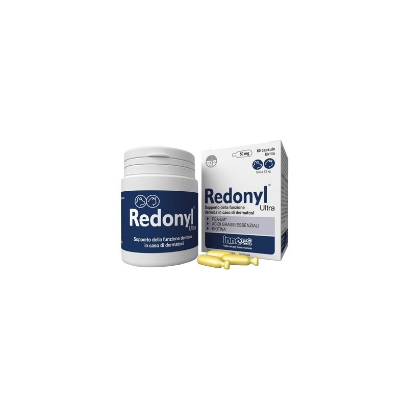 Redonyl Ultra 50 Mg Dermatosi Cani e Gatti 60 Capsule - Prodotti per gatti - 923135343 - Redonyl - € 26,19
