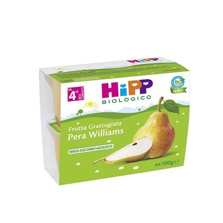 Hipp Italia Hipp Bio Hipp Bio Frutta Grattuggiata Pera Williams 4x100 G - Alimentazione e integratori - 922395241 - Hipp - € ...