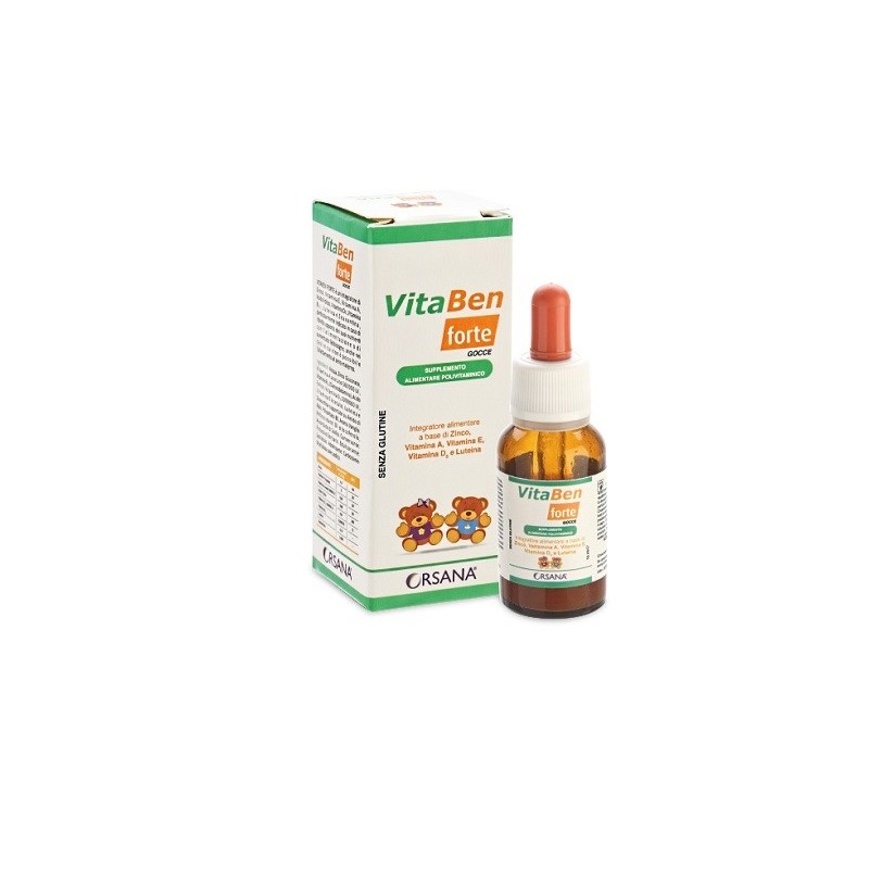 Orsana Italia Vitaben Forte 15 Ml - Vitamine e sali minerali - 970212635 - Orsana Italia - € 17,11