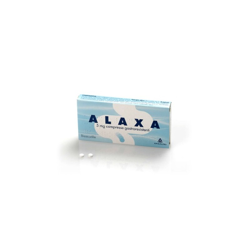 Angelini Alaxa 5 Mg Compresse Gastroresistenti - Farmaci per stitichezza e lassativi - 009262015 - Angelini - € 6,15