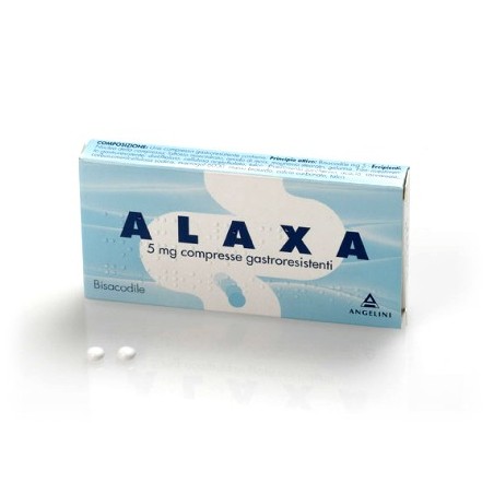 Angelini Alaxa 5 Mg Compresse Gastroresistenti - Farmaci per stitichezza e lassativi - 009262015 - Angelini - € 6,08