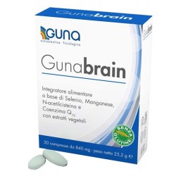 Gunabrain Integratore Per Le Funzioni Cerebrali 30 Compresse - Integratori per concentrazione e memoria - 934183171 - Guna - ...
