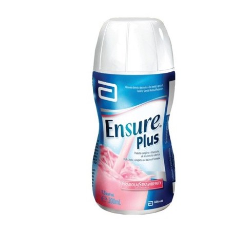 Abbott Ensure Plus Fragola 4 Bottigle Da 200 Ml - Rimedi vari - 935609723 - Abbott - € 20,04