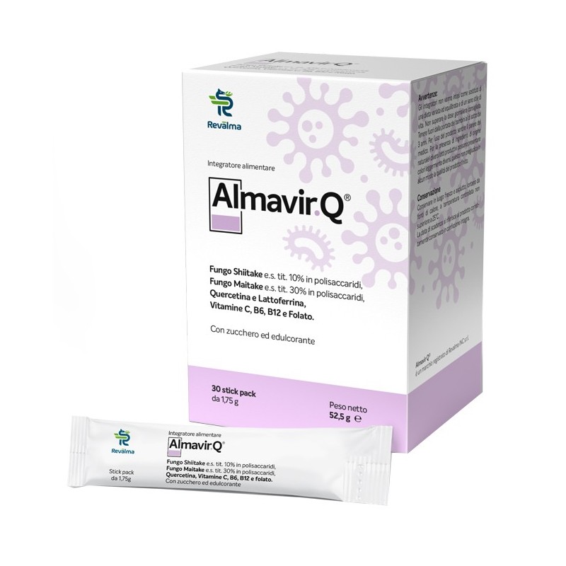 Revalma Inc Almavir Q 30 Stick Pack - Integratori per difese immunitarie - 981423876 - Revalma Inc - € 28,34