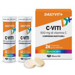 Marco Viti Farmaceutici C Viti 500 Mg 24 Compresse Masticabili - Vitamine e sali minerali - 942944479 - Marco Viti - € 4,96