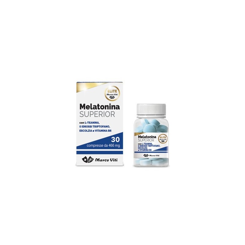 Marco Viti Farmaceutici Melatonina Superior 30 Compresse Marco Viti - 1