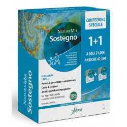 Aboca Natura Mix Advanced Sostegno 10 Flaconcini + 10 Flaconcini Confezione Speciale Aboca - 1