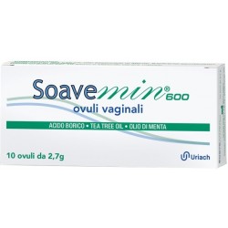 Uriach Italy Soavemin 600 10 Ovuli Vaginali - Lavande, ovuli e creme vaginali - 934399080 - Uriach Italy - € 13,24