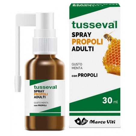 Marco Viti Farmaceutici Tusseval Gola Propoli Spray Per Adulti 30 Ml Marco Viti - 1 Marco Viti Farmaceutici Tusseval Gola Propoli Spray Per Adulti 30 Ml Marco Viti - 1