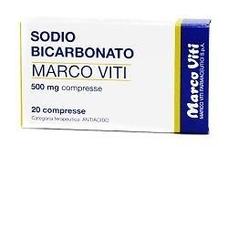 Marco Viti Farmaceutici Sodio Bicarbonato Marco Viti 500 Mg Compresse - Farmaci per bruciore e acidità di stomaco - 030355010...