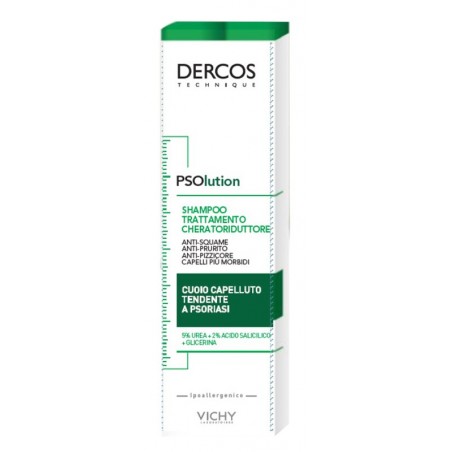Vichy Dercos Shampoo Psolution 200 Ml - Trattamenti per dermatite seborroica e psoriasi - 981989623 - Vichy - € 10,48