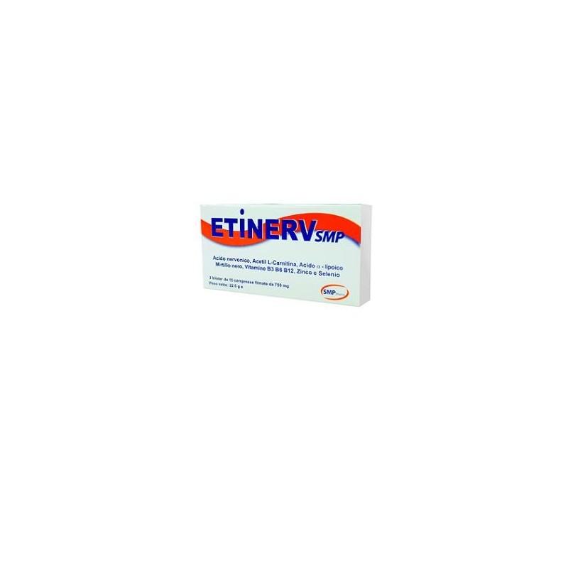 Smp Pharma Etinerv Smp 30 Compresse - Rimedi vari - 935343994 - Smp Pharma - € 22,91