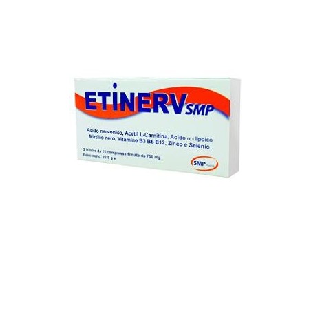Smp Pharma Etinerv Smp 30 Compresse - Rimedi vari - 935343994 - Smp Pharma - € 22,91