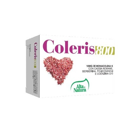 Alta Natura-inalme Coleris 800 30 Compresse Da 800 Mg - Integratori per il cuore e colesterolo - 972165233 - Alta Natura - € ...