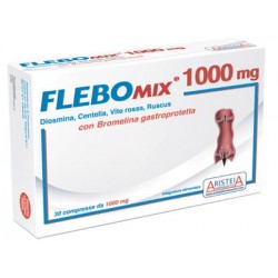 Flebomix 1000 Mg Integratore Per Il Microcircolo 30 Compresse - Circolazione e pressione sanguigna - 925391308 - Flebomix