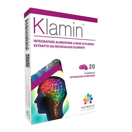 Nutrigea Klamin 20 Compresse - Integratori per umore, anti stress e sonno - 938146242 - Nutrigea - € 16,78