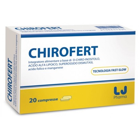 Chirofert Integratore Per Lo stress Ossidativo 20 Compresse Chirofert - 1 Chirofert Integratore Per Lo stress Ossidativo 20 Compresse Chirofert - 1