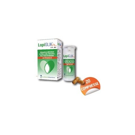 Farmaceutici Damor Lopiglik Plus 20 Compresse - Integratori per il cuore e colesterolo - 973263763 - Farmaceutici Damor - € 1...