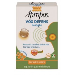 Desa Pharma Apropos Vox Defens Miele Limone 20 Pastiglie - Prodotti fitoterapici per raffreddore, tosse e mal di gola - 97100...