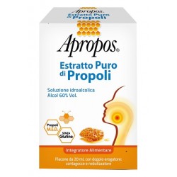 Desa Pharma Apropos Estratto Puro Di Propoli Spray e Contagocce 20 Ml - Prodotti fitoterapici per raffreddore, tosse e mal di...