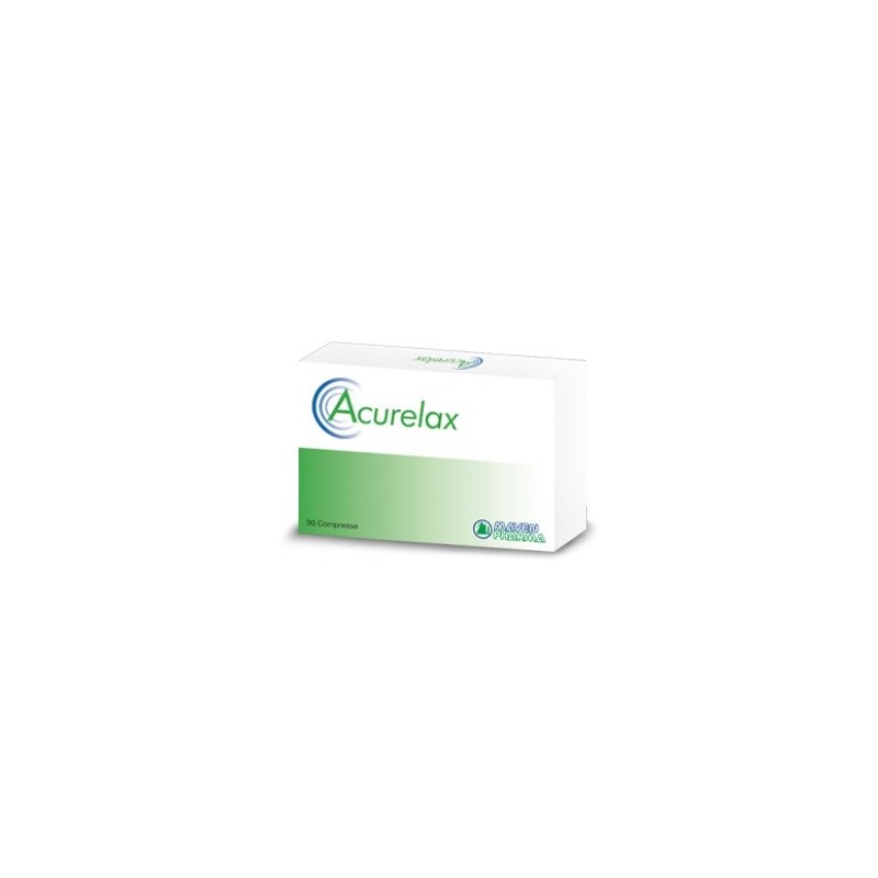 Maven Pharma Acurelax Integratore Alimentare 30 Compresse Maven Pharma - 1
