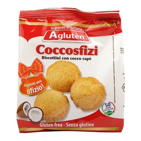Nove Alpi Agluten Coccosfizi Biscottini Senza Glutine Con Cocco Rape' 100 G - Biscotti e merende per bambini - 923290314 - No...