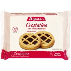 Nove Alpi Agluten Crostatina Con Crema Di Cacao 180 G - Alimenti senza glutine - 970521884 - Nove Alpi - € 4,80