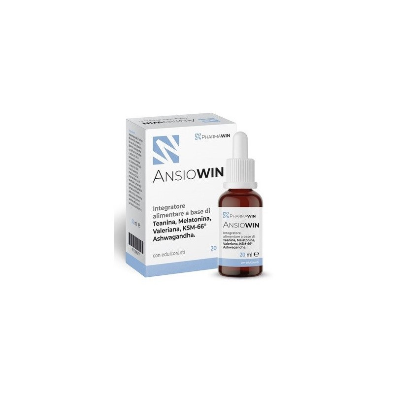 Pharmawin Ansiowin Gocce 20 Ml - Integratori per umore, anti stress e sonno - 977368277 - Pharmawin - € 16,85