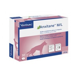 Virbac Anxitane M/l Supplemento Nutrizionale Scatola 30 Compresse Appetibili - Veterinaria - 911011120 - Virbac - € 31,40