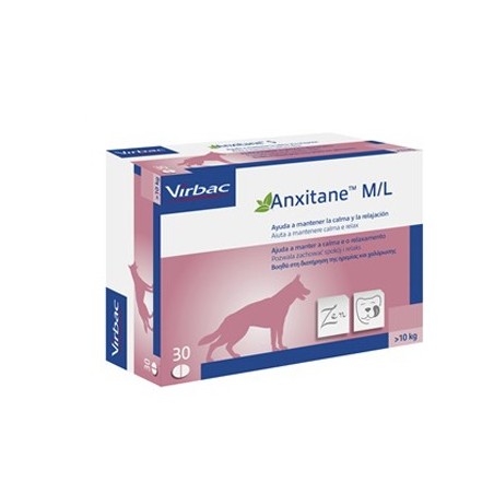 Virbac Anxitane M/l Supplemento Nutrizionale Scatola 30 Compresse Appetibili - Veterinaria - 911011120 - Virbac - € 31,36