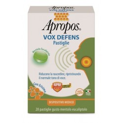 Desa Pharma Apropos Vox Defens Mentolo Eucaliptolo 20 Pastiglie - Prodotti fitoterapici per raffreddore, tosse e mal di gola ...
