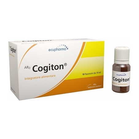 Ecupharma ARD Cogiton Integratore Per Funzioni Cognitive 10 Flaconcini - Integratori per sistema nervoso - 907340451 - Ecupha...