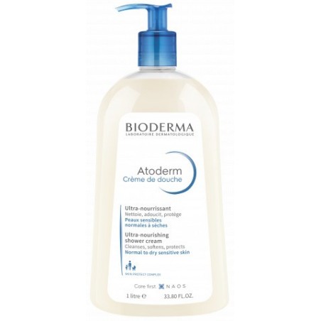 Bioderma Italia Atoderm Creme De Douche 1 Litro - Bagnoschiuma e detergenti per il corpo - 979410279 - Bioderma - € 18,61