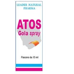 Leader Natural Pharma Atos Gola Spray 15 Ml - Prodotti fitoterapici per raffreddore, tosse e mal di gola - 930866088 - Leader...