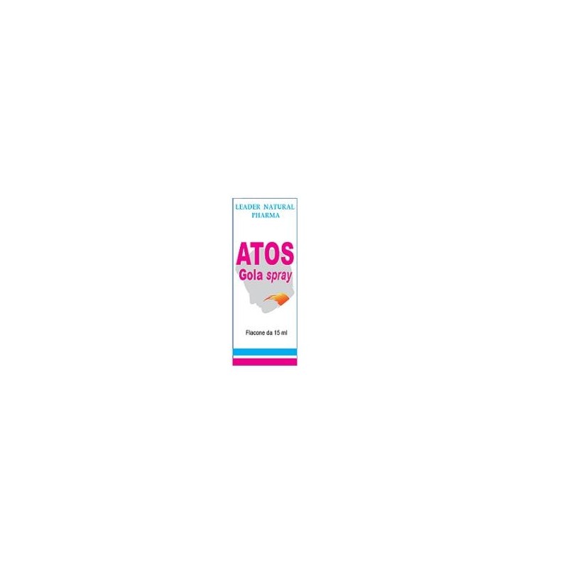 Leader Natural Pharma Atos Gola Spray 15 Ml - Prodotti fitoterapici per raffreddore, tosse e mal di gola - 930866088 - Leader...