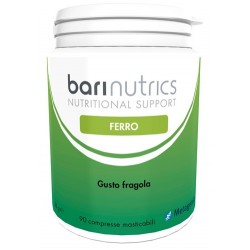 Metagenics Belgium Bvba Barinutrics Ferro Fragola Ita 90 Compresse - Vitamine e sali minerali - 970139782 - Metagenics - € 20,45