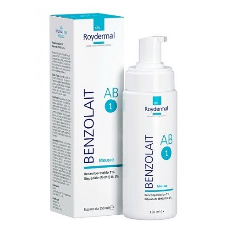 Roydermal Benzolait Ab1 Mousse 150 Ml - Trattamenti per dermatite e pelle sensibile - 902902408 - Roydermal - € 17,02