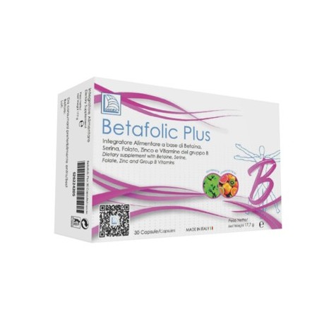 Logidex Betafolic Plus 30 Capsule Astuccio 18,6 G - Vitamine e sali minerali - 926224205 - Logidex - € 18,62