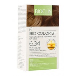 Ist. Ganassini Bioclin Bio Colorist 6,34 Biondo Scuro Dorato Rame - Tinte e colorazioni per capelli - 975025180 - Bioclin - €...