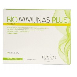 Eucare Bioimmunas Plus 24 Bustine - Integratori per difese immunitarie - 931591402 - Eucare - € 20,54