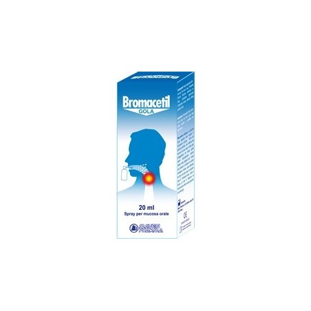 Maven Pharma Bromacetil Gola Spray 20 Ml - Prodotti fitoterapici per raffreddore, tosse e mal di gola - 926265745 - Maven Pha...