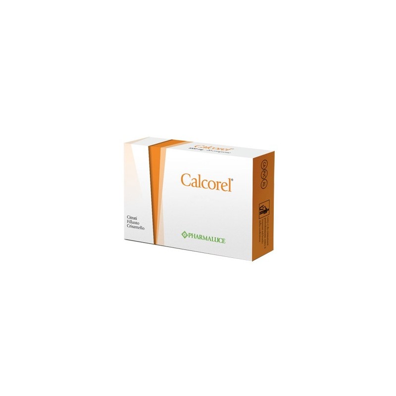 Pharmaluce Calcorel 20 Compresse - Integratori per apparato digerente - 930160508 - Pharmaluce - € 12,96