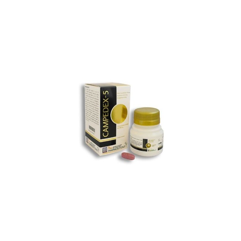 Bio Stilogit Pharmaceutic. Campedex-5 15 Compresse Ovoidali 18 G Bio Stilogit Pharmaceutic. - 1