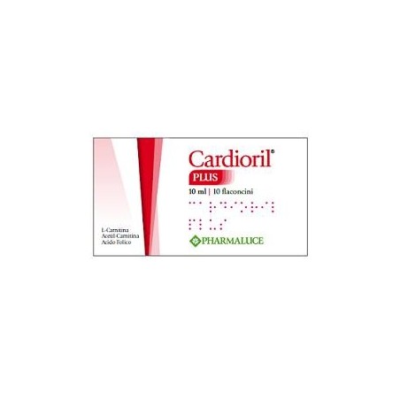 Pharmaluce Cardioril Plus 10 Flaconcini 10 Ml - Integratori per il cuore e colesterolo - 931846226 - Pharmaluce - € 14,25