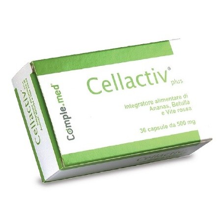 Comple. Med Cellactiv Plus 36 Capsule - Integratori drenanti e pancia piatta - 935594642 - Comple. Med - € 19,54