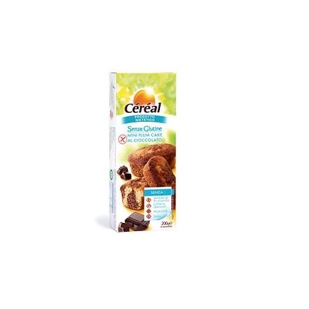 Nutrition & Sante' Italia Cereal Miniplumcake Gocce Cioccolato 200 G - Rimedi vari - 904367834 - Pesoforma - € 4,88