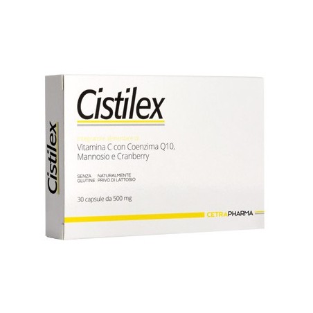 Cetra Pharma Cistilex 30 Capsule 500 Mg - Integratori per apparato uro-genitale e ginecologico - 931144000 - Cetra Pharma - €...