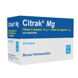 Bruno Farmaceutici Citrak Mg 20 Bustine - Vitamine e sali minerali - 902485515 - Bruno Farmaceutici - € 10,43